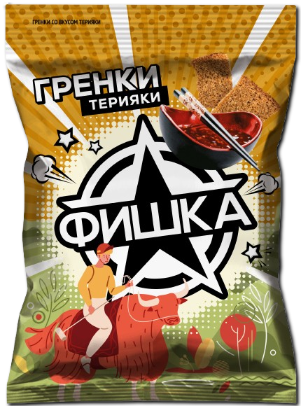 Fishka Croutons / Teriyaki