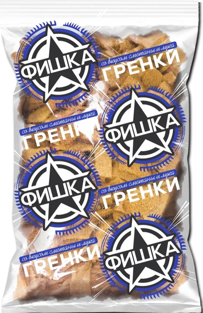 Mega Fishka /  Sour cream and onion