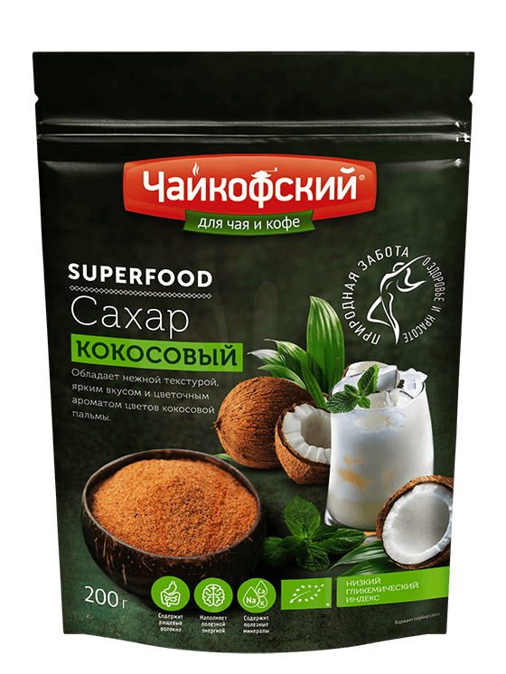Chaikofsky /  Coconut crystaline sugar,